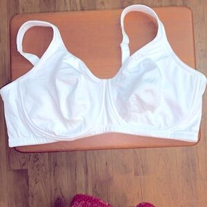 BREEZIES LINED COTTON NO-WIRE BRA